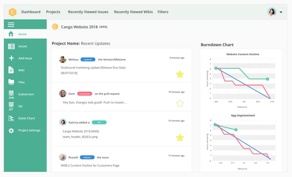 free issue management tracking software: backlog