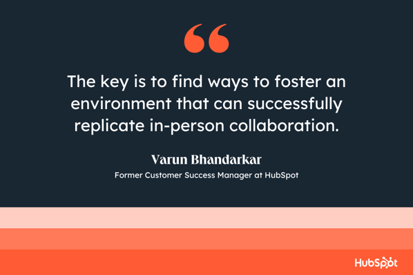 Varun Bhandarkar, hybrid customer service tip 1