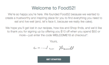 Welome to Food52