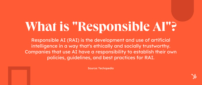 Marketing AI Predictions: responsible AI