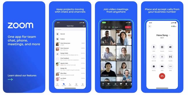 mobile sales apps: Zoom