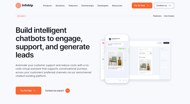ai chatbot - infobip
