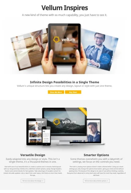 Vellum - WordPress Real Estate theme