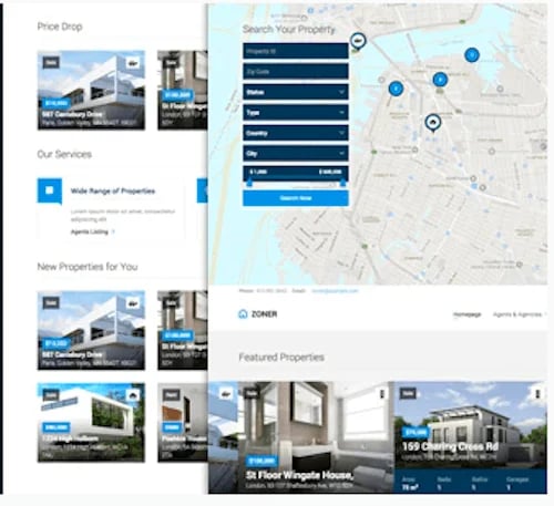 Zoner WordPress Real Estate Theme