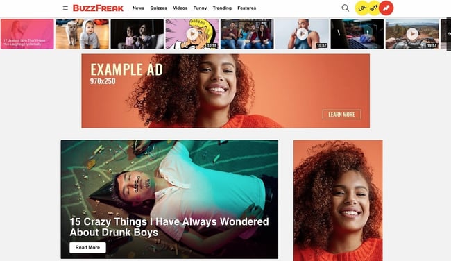 Best viral WordPress themes: Bimber