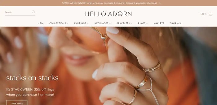 eCommerce business ideas, jewelry