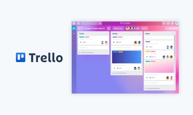 Content Marketing Tools Trello