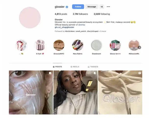 Example of Instagram Content Marketing