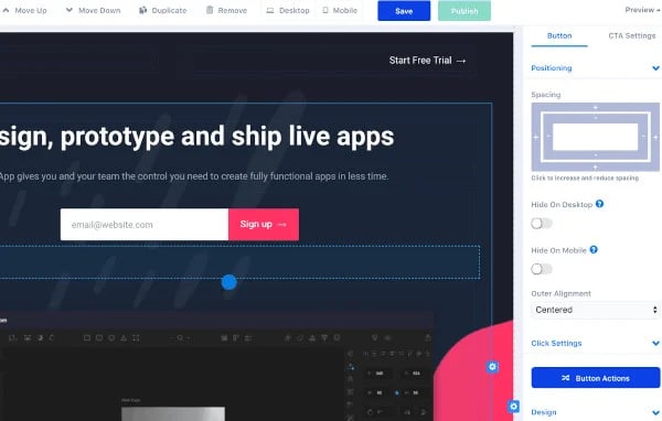 convertflow landing page builder