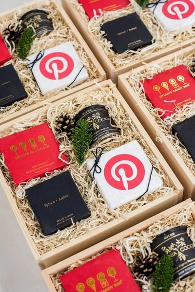 client appreciation example: pinterest