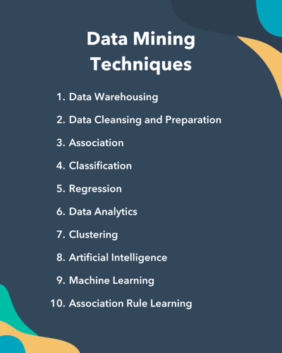 data mining techniques