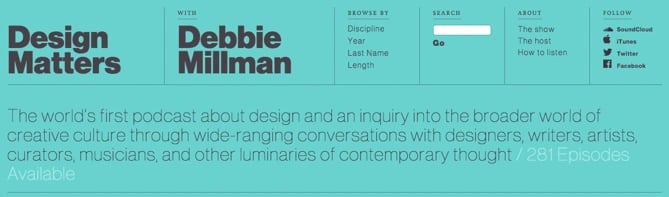 Design Matters with Debbie Millman