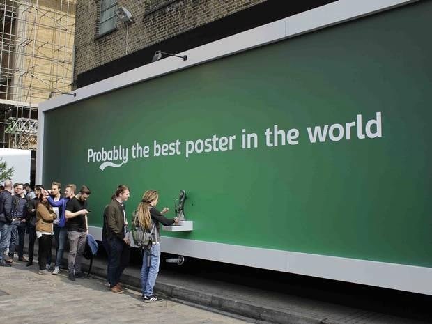 Carlsberg's Beer Billboard