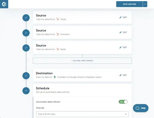 Coupler.io Hubspot integration