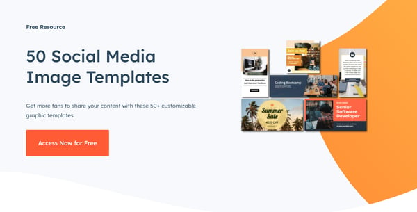 50 social media image templates