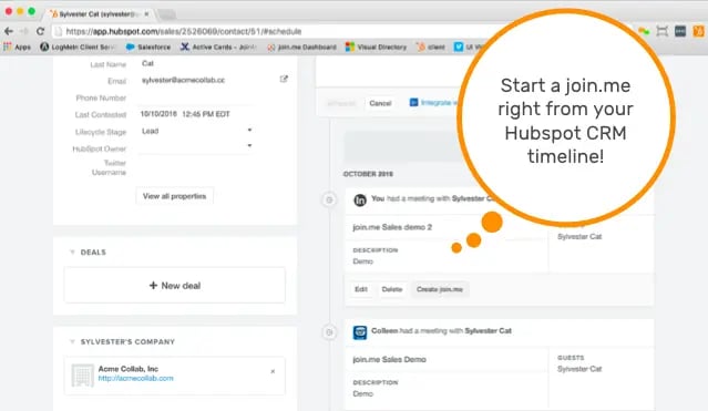 hubspot-join-me-integration