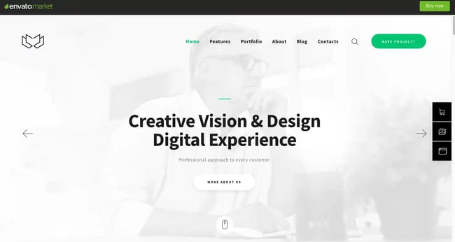 Deviox WordPress theme