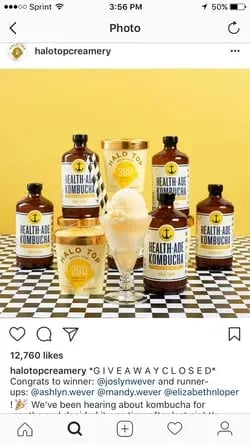 halo top.webp?width=250&height=444&name=halo top - The Ultimate Guide to Instagram for Business [+ Data From 650+ Marketers]