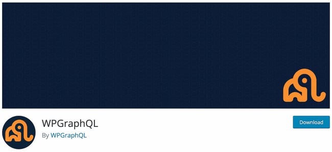 download page for the headless wordpress plugin WPGraphQL