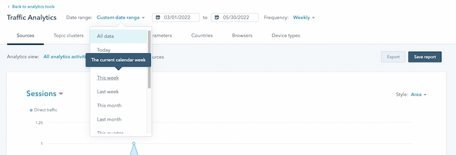 How to calculate website traffic instructions: Filters