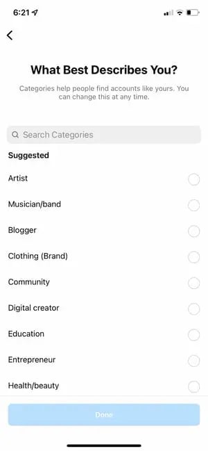 How To Use Instagram Insights: Category