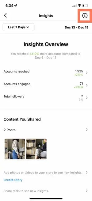 How To Use Instagram Insights: Information