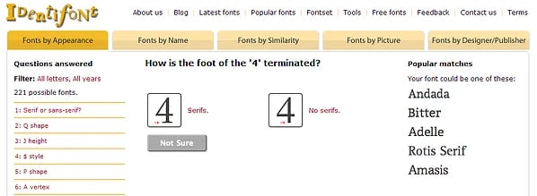 identifont step 24 