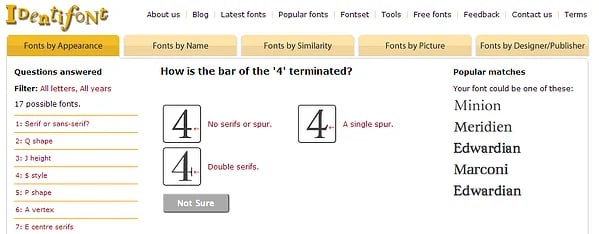 identifont step 28