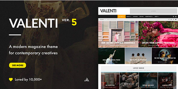 Valenti-wordpress-theme