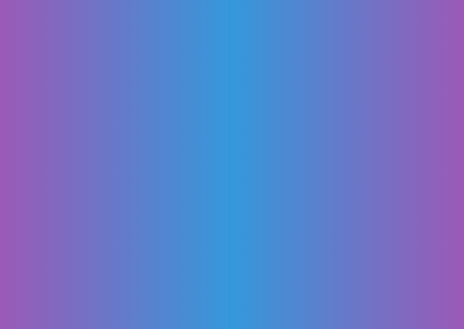 A visual representation of a smooth linear gradient function with the colors purple to blue to purple from left to right.