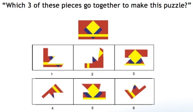 iq test sample question.