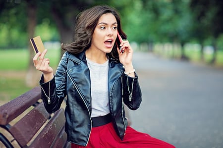 customer on the phone trying to tease out if the customer is always right at a business