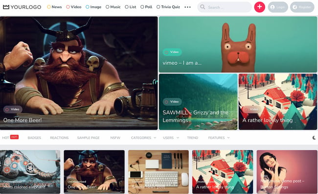 Best viral WordPress themes: King