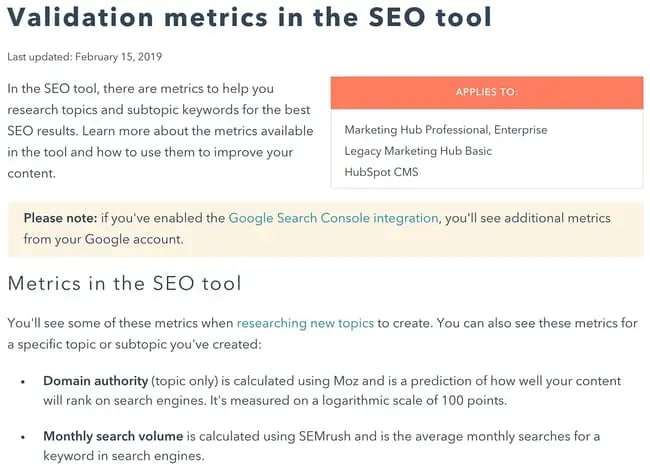 Knowledge base template: tool description