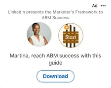 LinkedIn Dynamic Content Ad