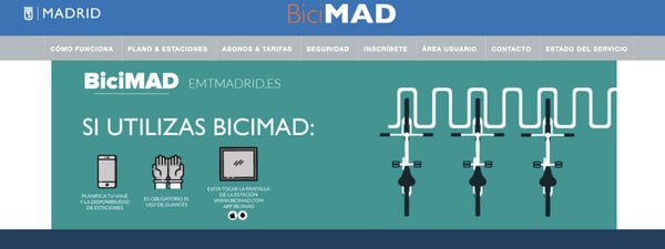 Ejemplo de perfil de cliente ideal de BiciMAD