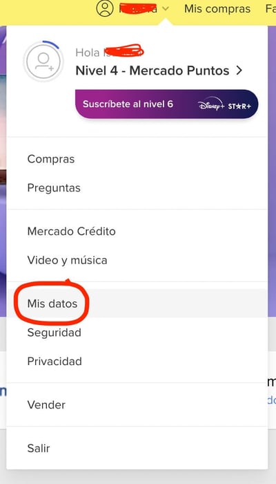 Cómo vender en Mercado Libre: Cambiar una cuenta de Usuario por una de Empresa