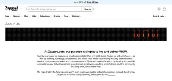 Zappos - Exemple de leadership inversé