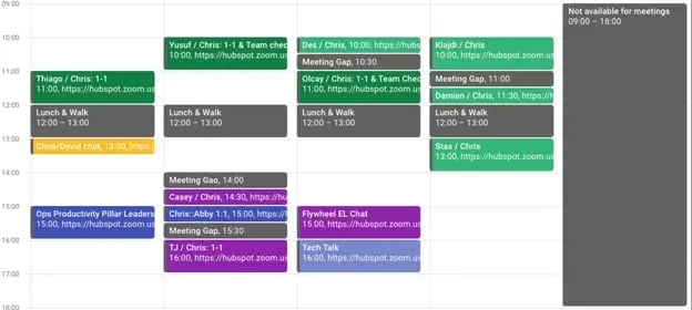 meeting fatigue after framework