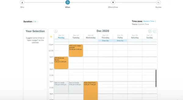 Arrangr best meeting scheduler tool