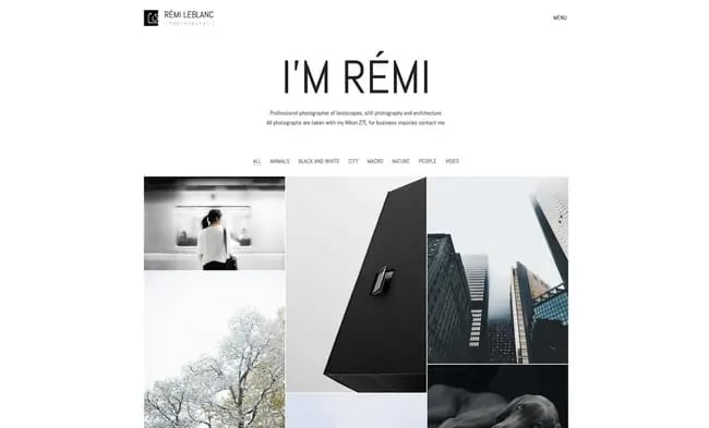 most popular wordpress theme demo example: kalium