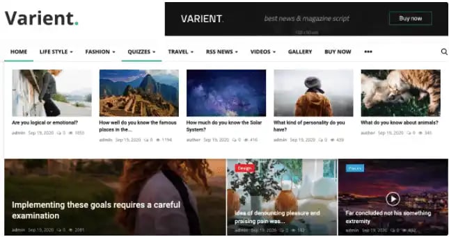 WordPress multi-author plugin - Varient