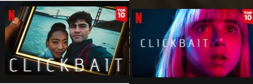 netflix recommendation algorithm different image preview example