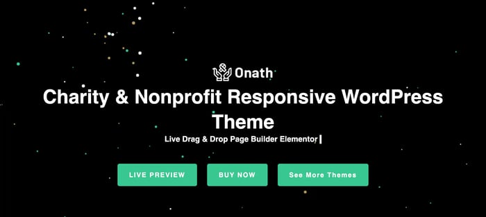 Onath WordPress nonprfoti theme demo