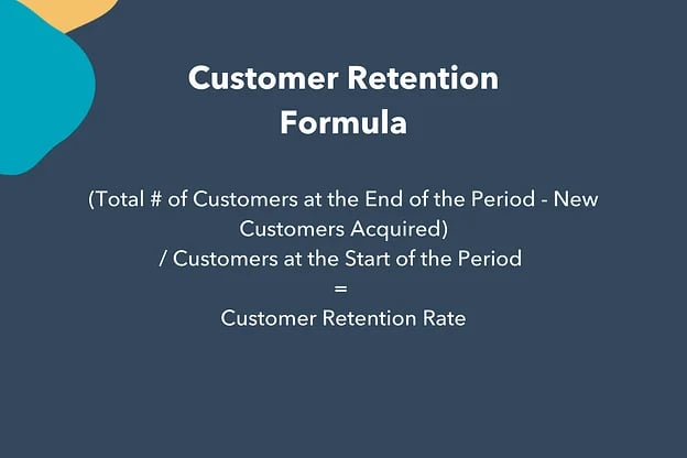 customer retention rate formula