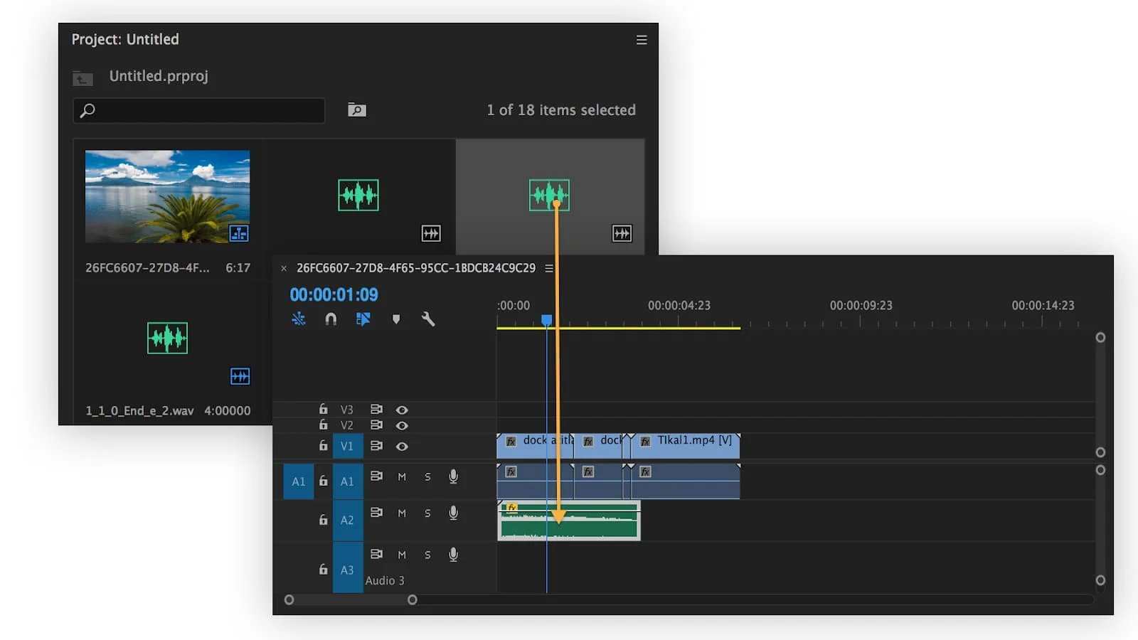 Edit music in Premiere