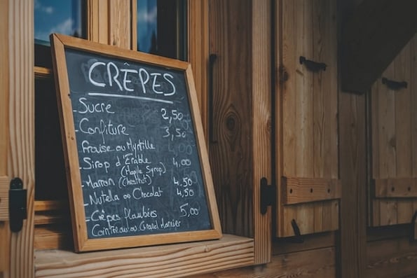 Prix crêpes