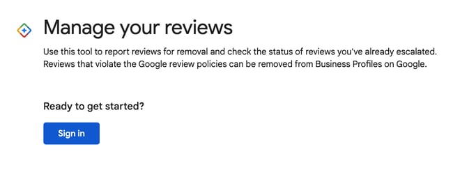 how to remove fake google reviews: google review workflow