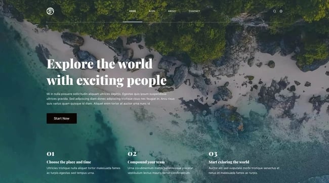 responsive wordpress theme: blocksy