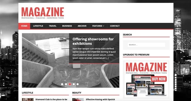 MH Magazine Lite theme demo a free responsive wordpress theme 